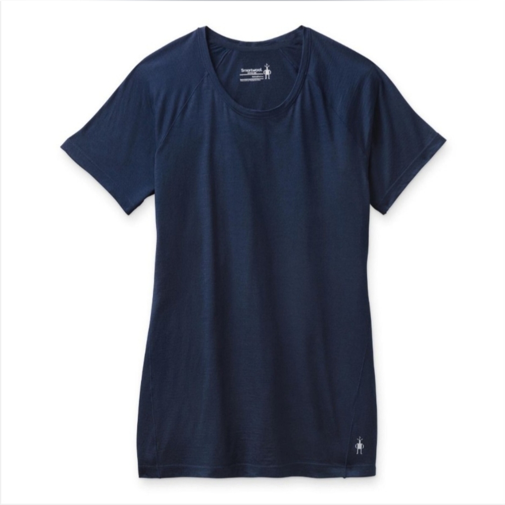 NWT Smartwool Women's Blue 150 Nature Dye Short Sleeve shirt XS